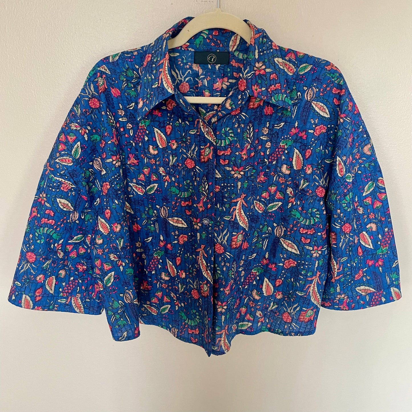 Tropical Cropped Shirt