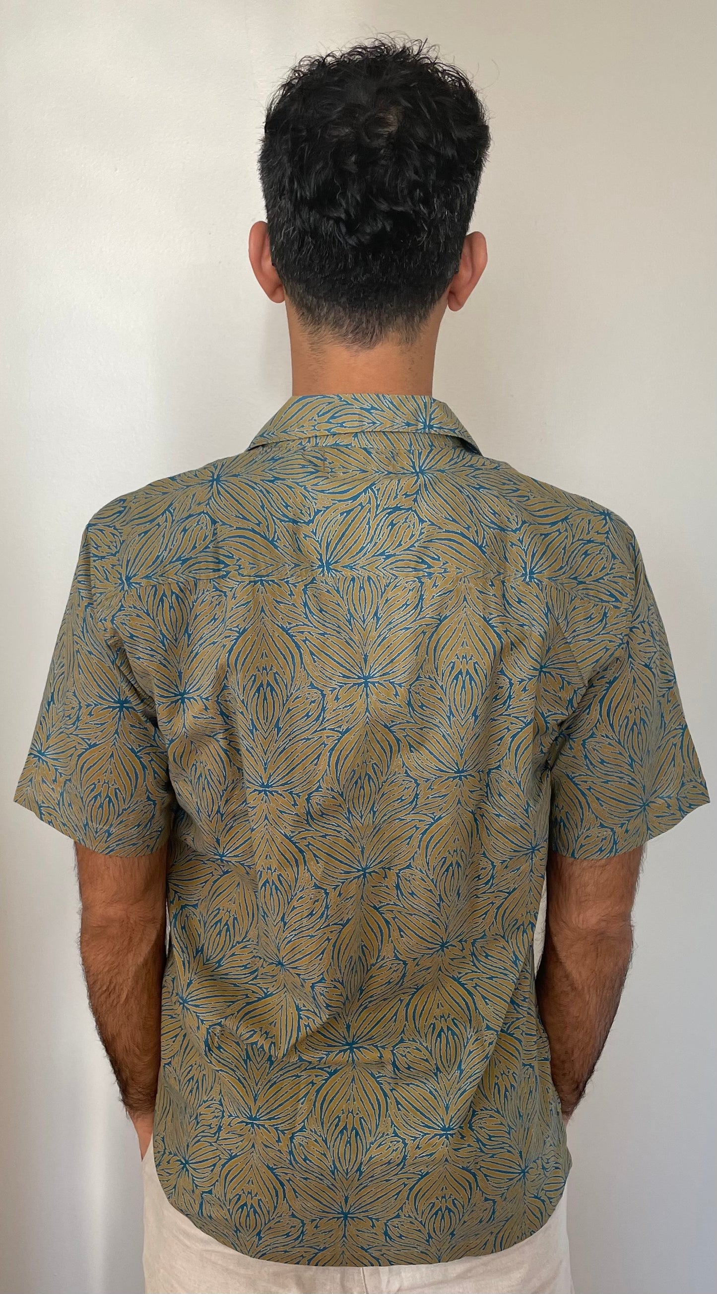 Short Sleeve Printed Button Down - Taragarh